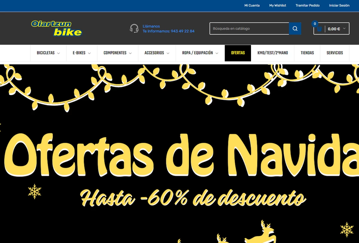 Conoce la web  Oiarzun Bike